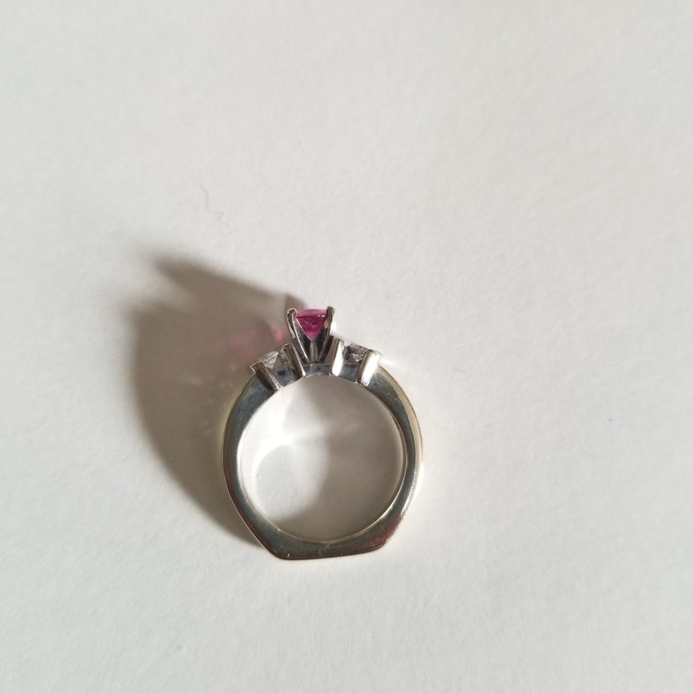 Natural Ruby And Diamond Ring - image 4